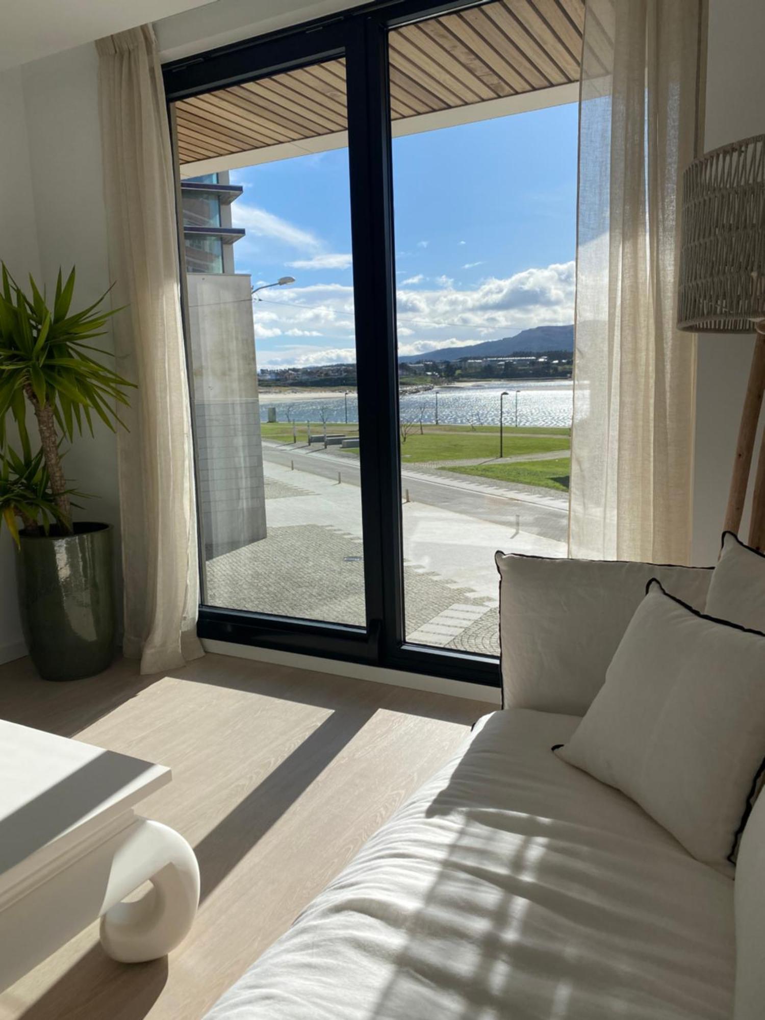 Apartamento A Estrenar En Foz Cofradia Deluxe Luaran gambar